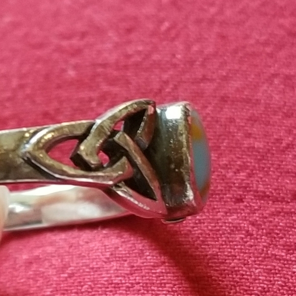 Sterling and turquoise ring - Picture 6 of 9